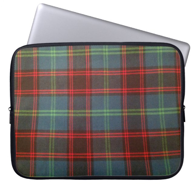 15" Home/Hume Tartan Laptop Sleeve (Front)