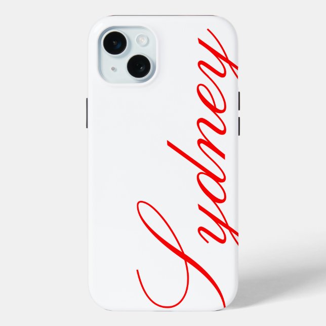 15 Mini Sydney - beau coque iphone (Verso)