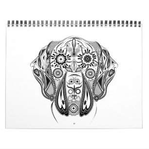 15 Months Great Dane calender Calendar