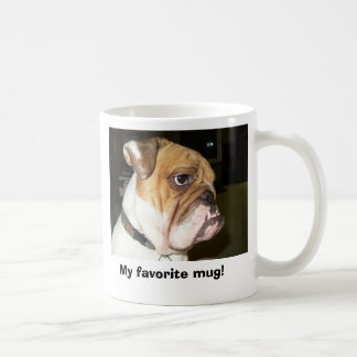 15 onces. Tasse de café de bouledogue