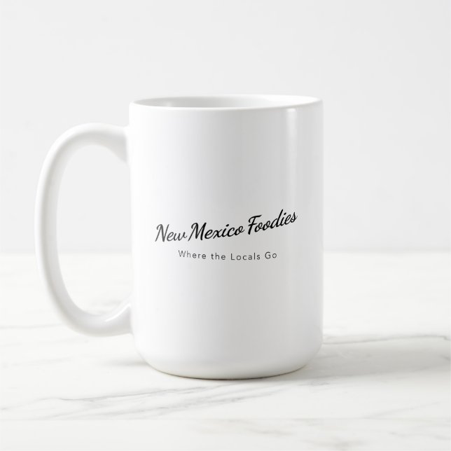 15 oz Coffee Mug with Logo (Left)