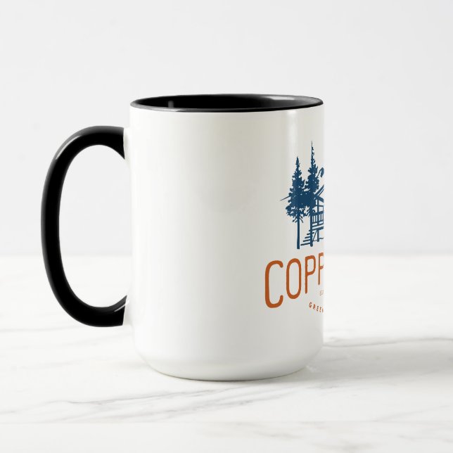 15 oz. Coppercreek Camp Logo Mug (Left)