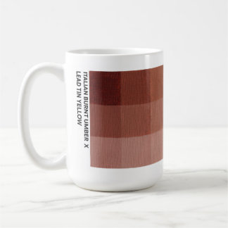 15 oz Italian Burnt Sienna x Lead Tin Yellow Mug