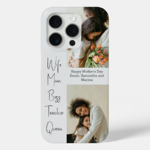15 Pro Coque iphone personnalisé avec collage photo Tex