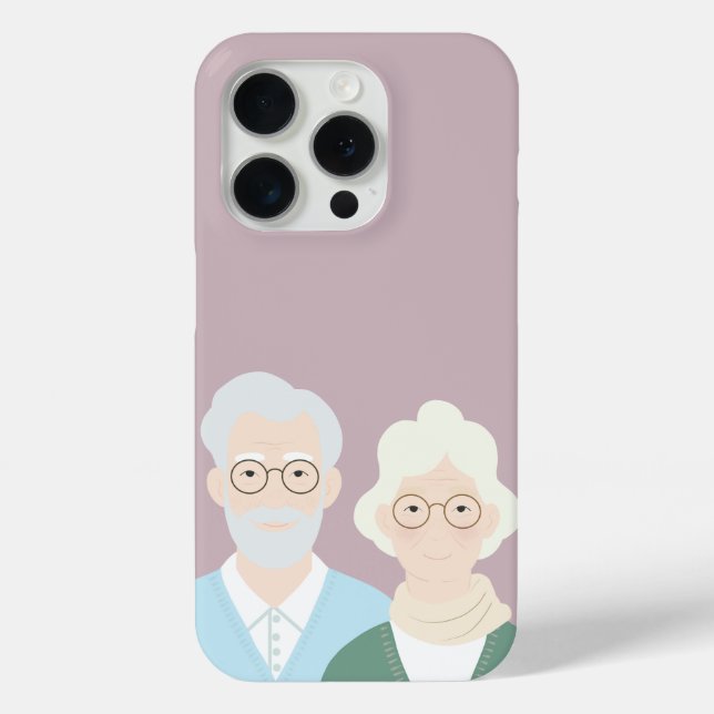 15 Pro Couple aîné coque iphone (Verso)