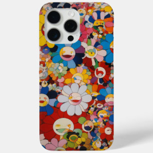 15 Pro Max beau autocollant de fleur iPhone / coque ipad