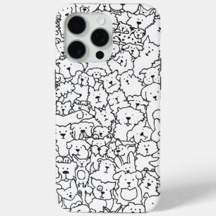 15 Pro Max Coque iphone Doodle Dog