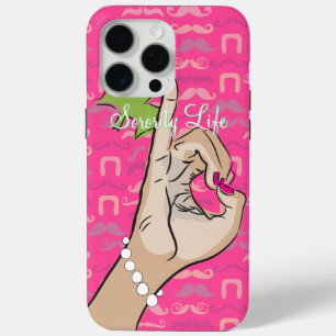 15 Pro Max Coque iphone stache rose Sorority Life
