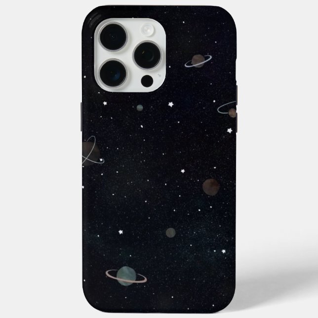 15 Pro Max Starry Night Galaxy coque iphone (Verso)