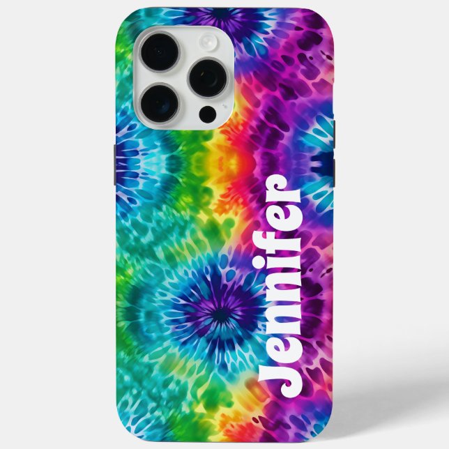 15 Pro Max Tie Dye iPhone / coque ipad (Verso)