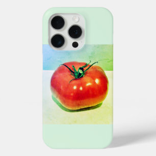 15 Pro Red Tomato Green iPhone / coque ipad