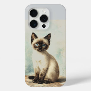 15 Pro Sweet Siamese Kitten iPhone / coque ipad