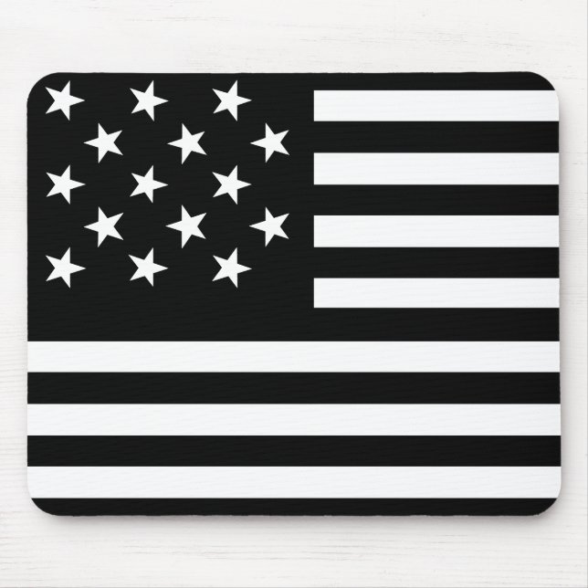 15 Star Us Flag Mouse Pad (Front)