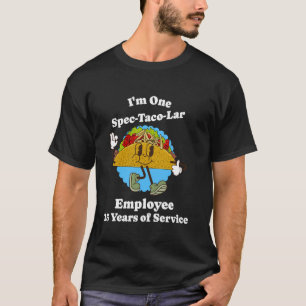 15 Years of Service Taco 15th Employee Work Annive T-Shirt
