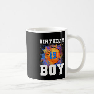15 Years Old Kids 15th Birthday Boy Birthday Byske Coffee Mug