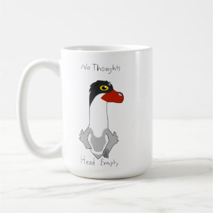 15oz Angus "No Thoughts, Head Vide" Café Mug