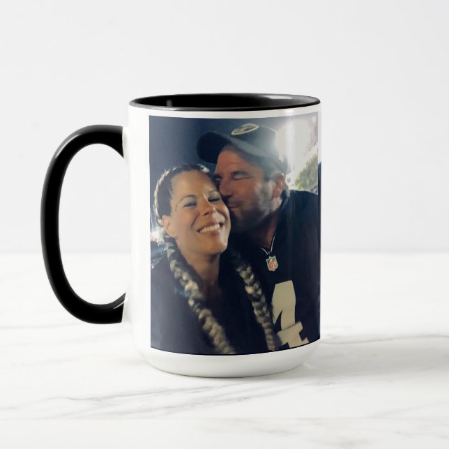 15oz Combo Custom Raiders Photo Mug Par Zazz_it (Gauche)