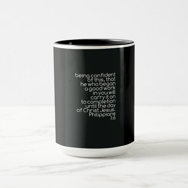 15oz Combo Mug Philippians 1:6 (Center)