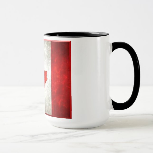 15oz Jumbo Mug Canadain Flag (Right)