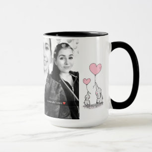 15oz tasse faite sur commande combinée du café