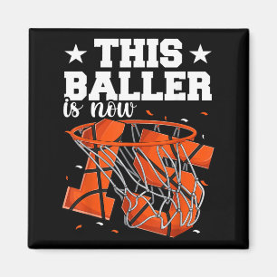 15th Birthday Basball Shirt Boys Baller 15 Year Magnet