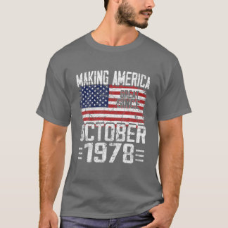 15th Birthday Gift For Boys Girls Born In October  T-Shirt
