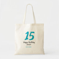 15th birthday quiencenera add date year blue templ