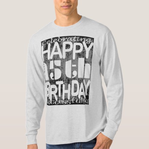 15th Birthday Party T-Shirts & Shirt Designs | Zazzle.ca