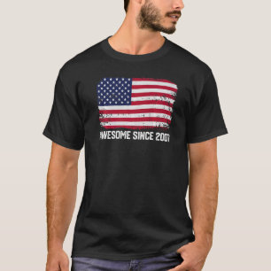 15th Birthday Vintage Awesome Since 2007 T-Shirt