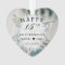 15th Black + White Crystal Wedding Anniversary
