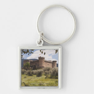 15Th Century Castle Of The Duke Of Alburquerque Keychain
