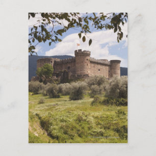15Th Century Castle Of The Duke Of Alburquerque Postcard