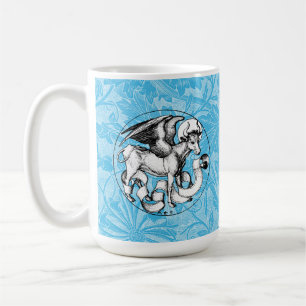 15th Century St Luke's Emblem Winged Bull Coffee Mug