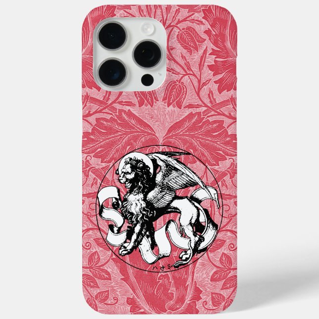 15th Century St Mark's Emblem Winged Lion Case-Mate iPhone Case (Back)