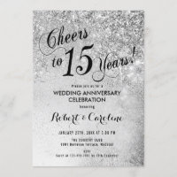 15th Wedding Anniversary Silver