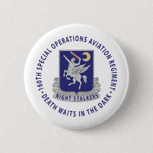 160th SOAR - Night Stalkers 2 Inch Round Button
