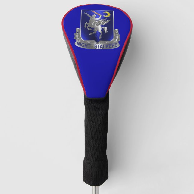 160th “SOAR NIGHTSTALKERS” Golf Head Cover (Front)