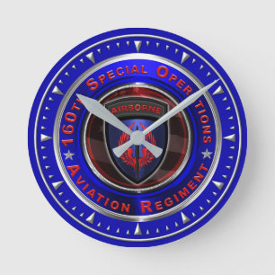 160th “SOAR NIGHTSTALKERS” Round Clock