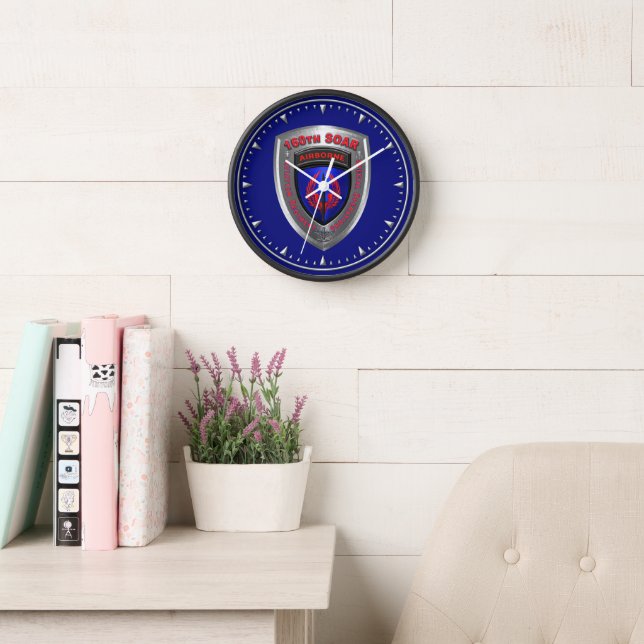 160th Special Operations Aviation Regiment SOAR  Clock (Reading Room)