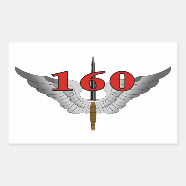 160th Special Operations Aviation Regiment (SOAR) Sticker (Front)
