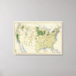 161 Barley/sq mile Canvas Print