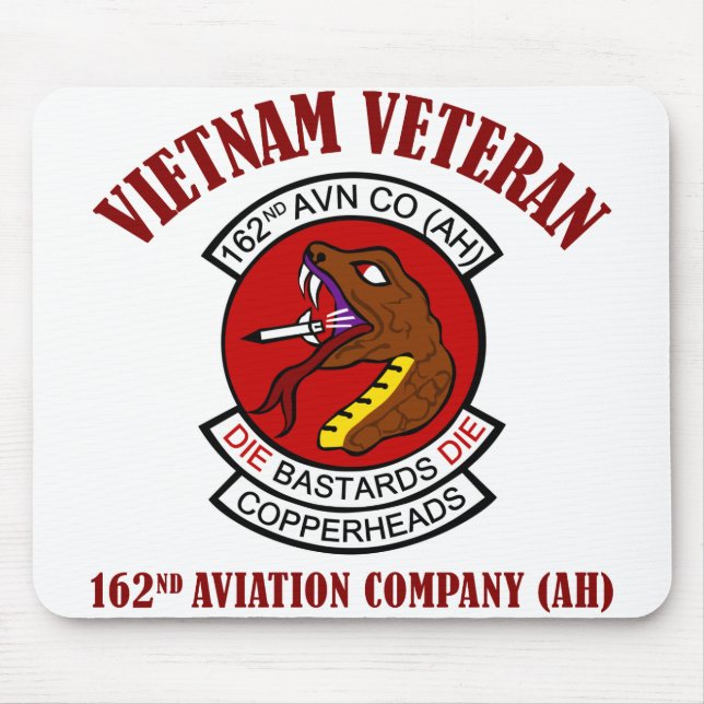 162nd Avn Co (AH) Vietnam Mouse Pad (Front)