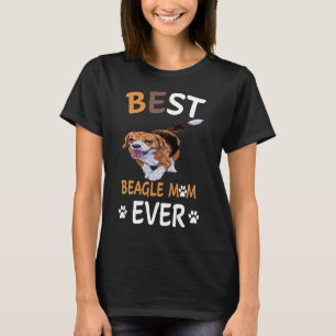 163 Best Beagle Mom Ever T-Shirt