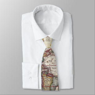 1652 Map of the World, Doncker Sea Atlas World Map Tie