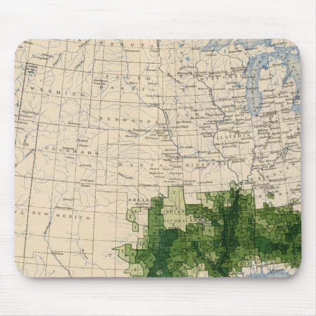 165 Cotton/sq mile Mouse Pad (Front)