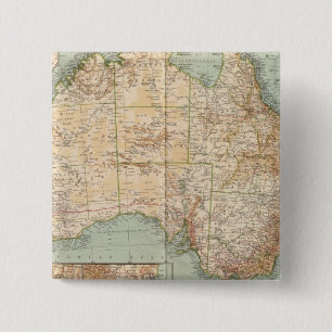 16667 Australia 2 Inch Square Button