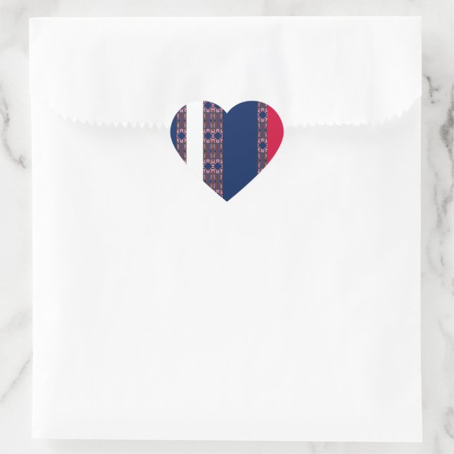 166 HEART STICKER (Bag)