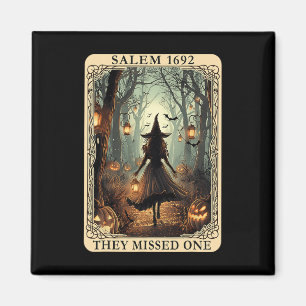 1692 Halloween Witch They Missed One Tarot Card Wo Magnet