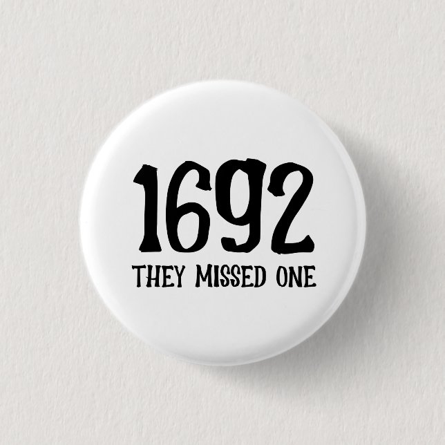 1692 they missed one 1 inch round button (Front)