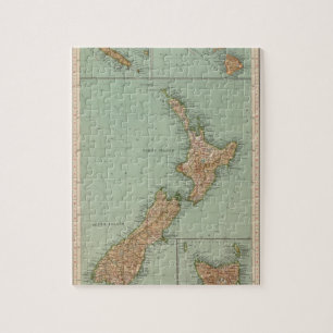 169 New Zealand, Hawaii, Tasmania Jigsaw Puzzle